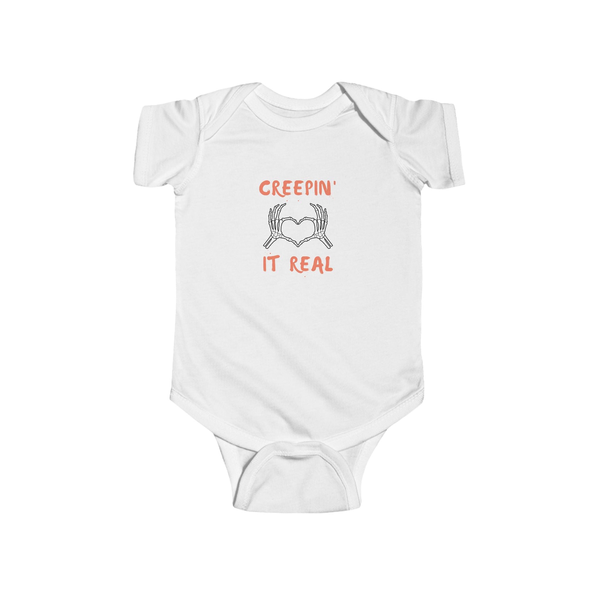 Creepin' It Real Heart Infant Onesie