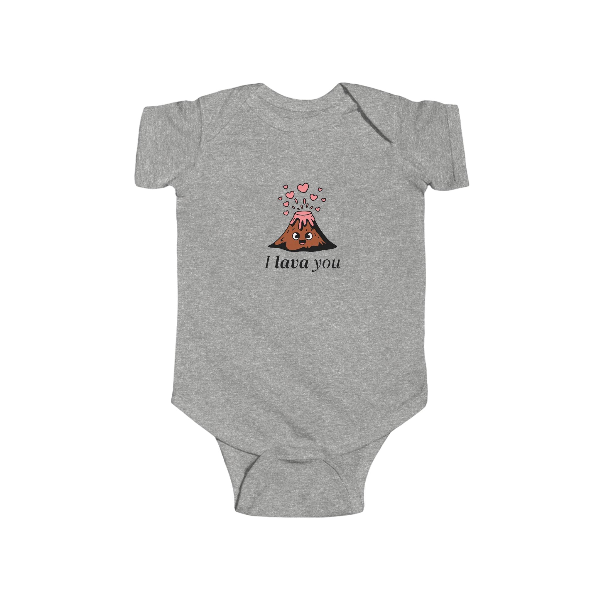 I Lava You Baby Onesie